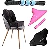 The Royal Bundle for After Brazilian Butt Lift - BBL Pillow Back Support Cushion, Post Surgery Massage Roller, Lower Back Board & Female Urination Device Silicone Funnel