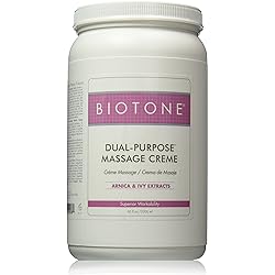 Biotone Dual-Purpose Massage Creme, 68 Ounce