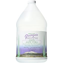 George's Aloe Vera Liquid Supplement, 128 oz