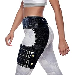 CopperJoint Hip Support Brace for Sciatica Pain Relief - Hip Compression Brace to Help Circulation - Hip Flexor Compression Wrap & Sciatic Nerve Brace for Comfort & Recovery - Hip Flexor Brace