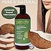 PURA D'OR Organic Vegetable Glycerin 24oz Derived from Coconut, 100% Pure Premium Grade, Clear & Odorless, Non-GMO, USP Grade, Kosher, Vegan, Cold Pressed, Hair, Skin & DIY Base Packaging may vary