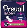 Prevail Incontinence Bladder Control Pads, Very Light Absorbency, Regular, 312 Count