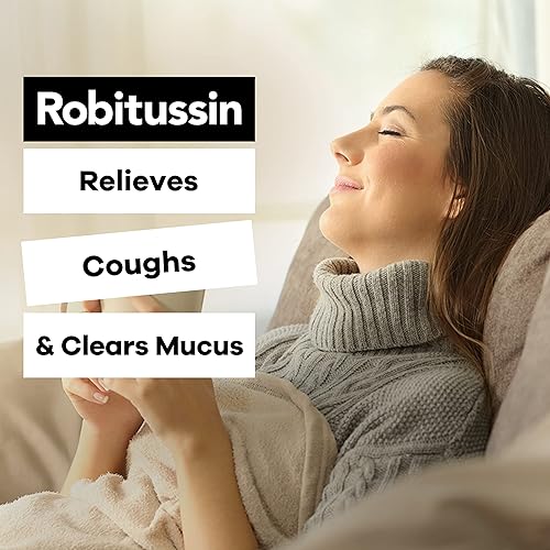 Robitussin Maximum Strength Honey Cough Plus Chest Congestion DM, Cough Medicine for Cough and Chest Congestion Relief Made with Real Honey for Flavor - 8 Fl Oz Pack of 2