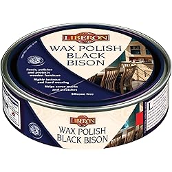 Liberon Black Bison Paste Wax, 500ml, Teak