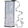 Outus Crimped Curling Ribbon Roll Silver Balloon Ribbons for Parties, Festival, Florist, Crafts and Gift Wrapping, 5 mm, 100 Yard