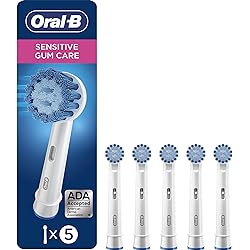 Oral-B Sensitive Replacement Electric Toothbrush Heads, 5 Count, Packaging may Vary