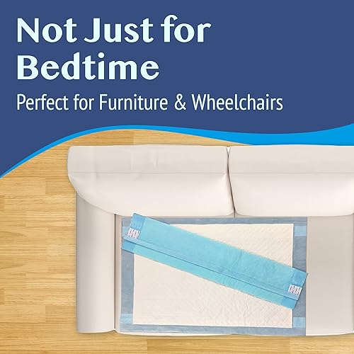 Medokare Disposable Bed Pads - Pack of 36, 36 x 24 Inch Absorbent Incontinence Bed Pads for Adults, Elderly and Kids - Bed Protector Underpads for Hospital & Home