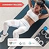 INEVIFIT EROS Bluetooth Body Fat Scale Smart BMI Highly Accurate Digital Bathroom Body Composition Analyzer with Wireless Smartphone APP 400 lbs 11.8 x 11.8 inch Black
