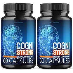 2 Pack Cognistrong Supplements Cogni Strong 120 Capsules