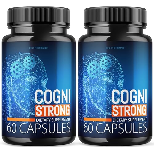 2 Pack Cognistrong Supplements Cogni Strong 120 Capsules