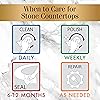 Stone Care International Quartz Cleaner and Polish - 24 Ounce 2 Pack - Clean & Shine Your Quartz Countertops Islands and Stone Surfaces with UV Protection