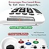 Geemarc CL100 Big Button Phone for Seniors - 30 dB Amplified Corded Phone with Visual Indicator - Telephones for Hearing Impaired - Large Buttons & Amplified Hearing Landline Phone - Phones for Home