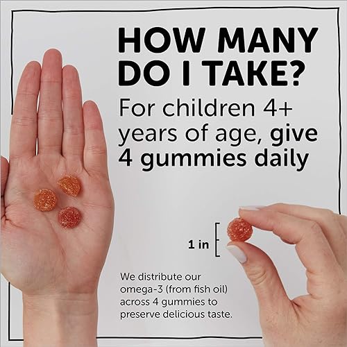 SmartyPants Kids Formula Daily Gummy Vitamins: Gluten Free, Multivitamin & Omega 3 Fish Oil DhaEpa, Methyl B12, vitamin D3, Vitamin B6, 90Count 22 Day Supply - Packaging May Vary