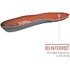 Sof Sole mens Airr Performance Full-length Insole, Orange, 9-10.5 US