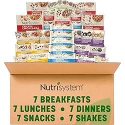 Nutrisystem® FROZEN Fast Five 7-Day Diet Kit, Helps Support Weight Loss, 28 Delicious Meals & Snacks Plus Protein and Probiotic Shakes