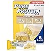Pure Protein Bars Nutritious Snacks to Support Energy, Lemon Cake, 6 Count Pack of 1