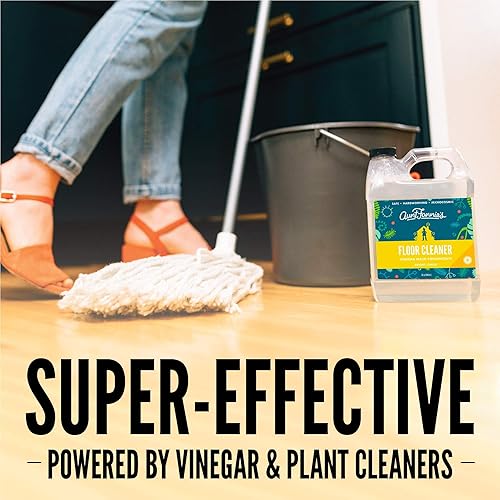 Aunt Fannie's Bundle: Floor Cleaner Vinegar Wash, Bright Lemon FlyPunch Fruit Fly Trap