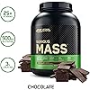 Optimum Nutrition Serious Mass Weight Gainer Protein Powder, Vitamin C, Zinc and Vitamin D for Immune Support, Chocolate, 6 Pound Packaging May Vary