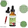 NaturalSlim Metab-12 – Sublingual Vitamin B12 2500 mcg Plus Vitamin D Drops | Energy Boosts & Nervous System Supplements | Gluten Free, Non GMO | Natural Berry Extract Flavor - 1 Fl Oz
