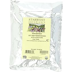 Starwest Botanicals Beet Root Powder, 1-Pound 210506-51