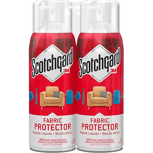 Scotchgard Fabric & Upholstery Protector, 2 Cans10-Ounce 20 Ounces Total