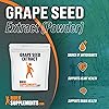 BulkSupplements.com Grape Seed Extract Powder - Vein Support Supplements - Polyphenols Supplement - Grapeseed Extract - Antioxidant Supplement 100 Grams - 3.5 oz