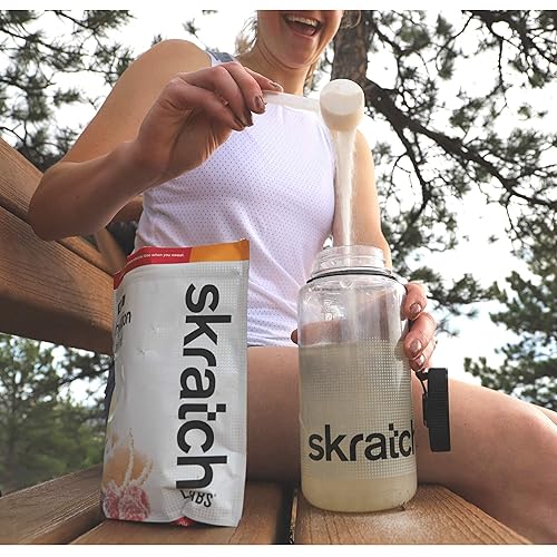 Skratch Labs Hydration Drink Mix- Fruit Punch- 20 Servings- Electrolyte Powder for Exercise, Endurance and Performance- Essential Electrolytes for Energy and Rapid Recovery- Non-GMO, Vegan