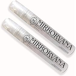 MIRRORVANA Anti-Fog Spray for Fogless Shower and Shaving Mirrors 2-Pack