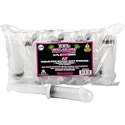 Peni-Colada XXL Shot Syringes Clear Transluscent 2.5oz - Pack of 15