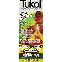 Tukol Multi Symptom Cold Maximum Strength Cough Syrup 4 fl. oz