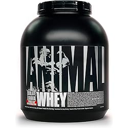Animal Whey Isolate Whey Protein Powder – Isolate Loaded for Post Workout and Recovery – Low Sugar with Highly Digestible Whey Isolate Protein - Frosted Cinnamon Bun - 4 Pounds