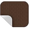 RMS Washable & Reusable Incontinence Chair Pad, Seat Protector & Bed Pad Brown