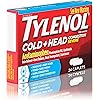 Tylenol Cold Head Congestion Severe Medicine Caplets for Fever, Pain & Congestion Relief, 24 ct