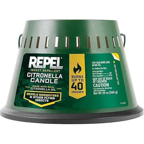 Repel HG-94116W Candle, Pack of 4