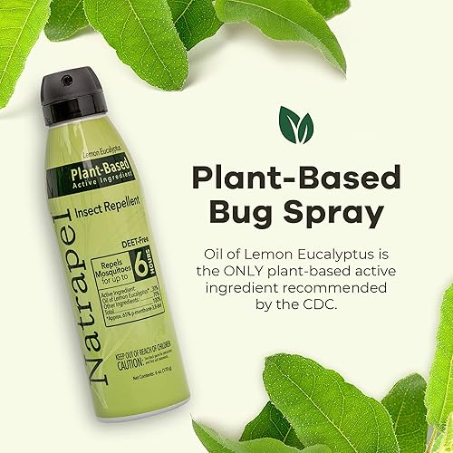 Natrapel Lemon Eucalyptus Insect Repellent Spray 6 oz