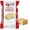 Eat Me Guilt Free Vanilla Blondie Protein-Packed Brownie - 14G Protein, Low Carb, Keto-Friendly, Low Sugar, Non GMO, No preservatives, Low Calorie Snack or Dessert | 12 Count