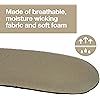 ZenToes Heel Protectors Back of Shoes Cushioned Adhesive Liner Inserts for Men and Women - 8 Count Tan