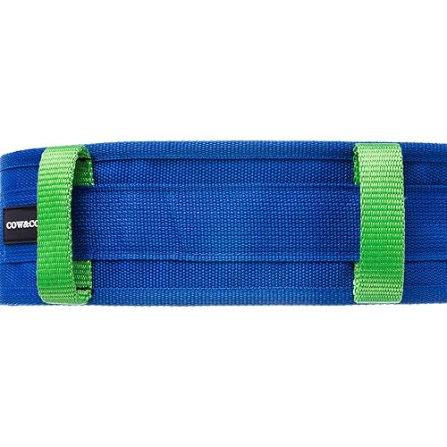 COW&COW Gait Belt with 3 Handles and Metal Loop for Physical Therapy 4 inches32inches-36inches