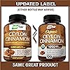 NutriFlair Organic Ceylon Cinnamon 100% Certified Organic Ceylon Cinnamon 1200mg per Serving, 120 Capsules - Joints, Inflammatory, Antioxidant, Glucose Metabolism Support- True Sri Lanka Cinnamon