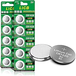 LiCB CR1620 3V Lithium Battery CR 1620 10-Pack
