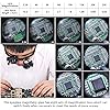 Magnifying Glasses with LED Light, LXIANGN Jeweler Loupe Watch Repair Magnifier with 8 Interchangeable Lens-2.5X 4X 6X 8X 10x 15x 20x 25x for Close Work