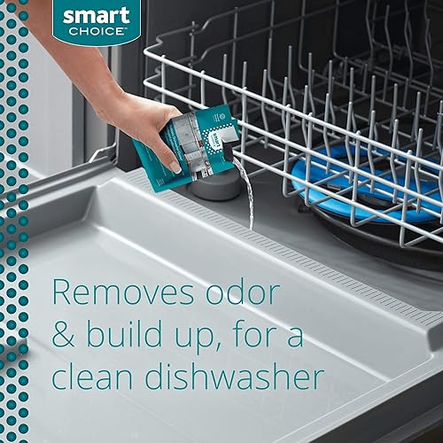Smart Choice 10SCPROD02 Probiotic Dishwasher Cleaner, 6 Treatments