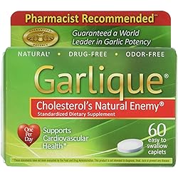 Garlique Dietary Supplement, 60 Caplets