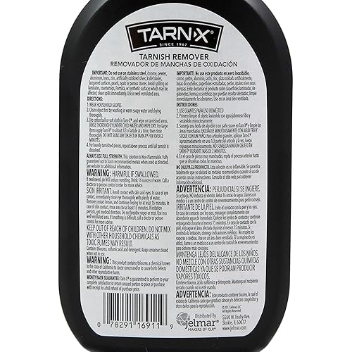 CLR TX12-2 Tarn-X Metal and Jewelry Tarnish Remover, 12 Ounce Bottle Pack of 2