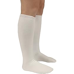 Walking Boot Sock Liner - High Top Tall Cam Walker Boot - Premium Soft Fabric - 19 Inch - 2 Socks