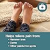 ZenToes Hammer Toe Straightener and Corrector 4 Pack Crests Relieve Foot Pain, Pressure, Discomfort | Flexible Silicone Comfort | Align, Improve Stability | Stain, Odor Resistant