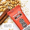 Super Pop Snacks, Clean Plant Based Protein Bars, ​All-Natural Peanut Butter Bars with Organic Whole Foods, ​Low Sugar, Delicious, Gluten Free, Soy Free and Dairy Free, 10g Protein, Churro 12 pack