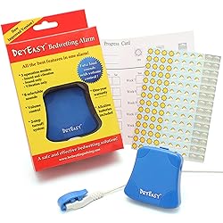 DRYEASY Bedwetting Alarm with Volume Control, 6 Selectable Sounds and Vibration