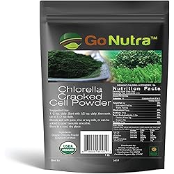 Chlorella Powder 5 lbs Organic, raw, Non-GMO. 100% Pure Cracked Cell Wall Green Superfood High Protein Chlorophyll for Smoothie Vegan Supplement