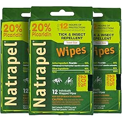 Natrapel 12-Hour Repellent Wipes